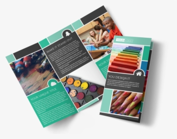 Art Supplies Brochure Template Preview - Flyer, HD Png Download, Free Download