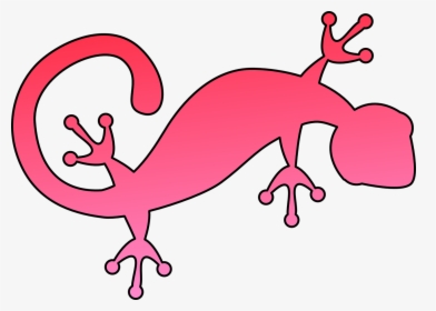 Pink Lizard Cartoon, HD Png Download, Free Download