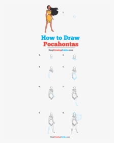 How To Draw Pocahontas - Gold Challenge Ltd, HD Png Download, Free Download
