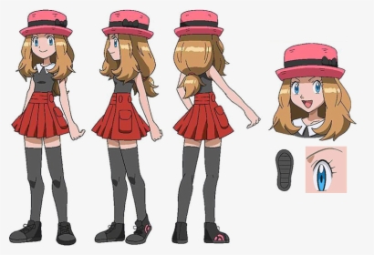 Pokemon Serena Short Hair Png , Png Download - Serena Pokemon Costume, Transparent Png, Free Download