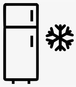 Refrigerator Fridge Snowflake Freezer - Transparent Background Snowflakes, HD Png Download, Free Download