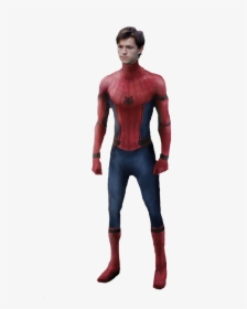 Spider-man Standing Png Free Download - Spiderman Civil War Png, Transparent Png, Free Download