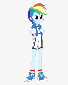 Short Hair Clipart Transparent - Rainbow Dash Equestria Girl Legend Of Everfree, HD Png Download, Free Download