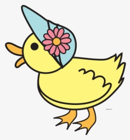 Girl Duck Baby Cute Clipart Png - Easter Bonnet Parade Clip Art, Transparent Png, Free Download