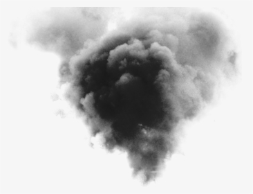 Transparent Cloud Of Smoke Clipart - Black Smoke Effect Png, Png Download, Free Download
