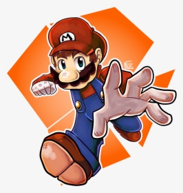 Smash Bros - Mario - Cartoon, HD Png Download, Free Download