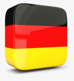 Glossy Square Icon 3d - Germany Flag 3d Png, Transparent Png, Free Download
