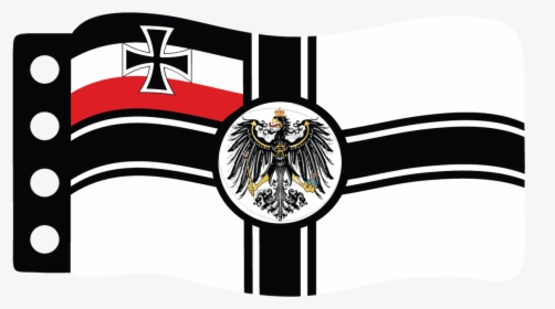German - German Empire Navy Flag, HD Png Download, Free Download