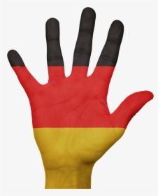 Bandera Alemania Mano, HD Png Download, Free Download