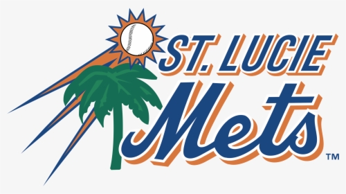 St Lucie Mets Logo Png Transparent - Logos And Uniforms Of The New York Mets, Png Download, Free Download