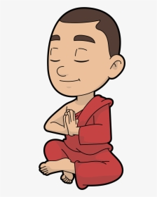 Meditation Cartoon Png, Transparent Png, Free Download
