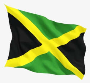 Jamaica Flag Wave - Jamaica Flag Transparent Background, HD Png Download, Free Download