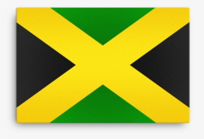 Jamaica Flag Wall Art - Jamaican Flag, HD Png Download, Free Download