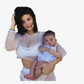 #kylie #jenner #kyliecosmetics #kyliejenner #stormi - Kylie Jenner Baby Stormi, HD Png Download, Free Download
