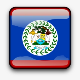 Ball,area,symbol - Drawing Belize Flag, HD Png Download, Free Download