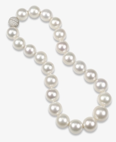 White South Sea Pearl Necklace - Pearls Clipart, HD Png Download, Free Download