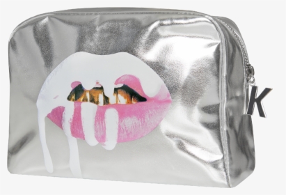 Kylie Silver Makeup Bag, HD Png Download, Free Download