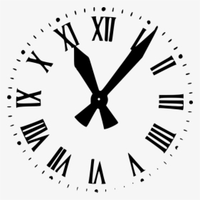 Gambar Jam Png - Transparent Roman Numeral Clock Png, Png Download, Free Download
