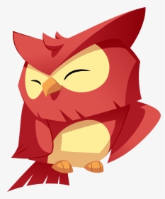 Red Owl - Animal Jam Owl Png, Transparent Png, Free Download