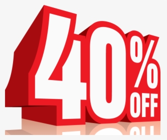 40 Discount, HD Png Download, Free Download