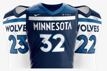 Check These New Minnesota Timberwolves Jerseys Out - Best Uniform In Nba 2018, HD Png Download, Free Download