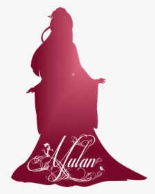 Mulan Silhouette - Mulan Disney Princess Silhouette, HD Png Download, Free Download