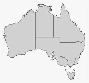 Australian States Map 17 Excellent Outline File Australia - Svg Australia Map Vector, HD Png Download, Free Download