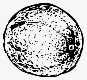 Cantaloupe Clip Arts - Black And White Cantaloupe, HD Png Download, Free Download