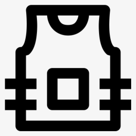 Bulletproof Vest Icon, HD Png Download, Free Download