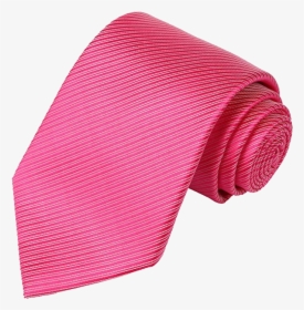 Striped Dark Pink Tie By Kissties - Silk, HD Png Download, Free Download