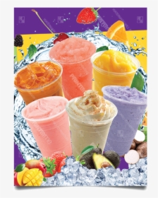 Bv-112 Assorted Smoothies Poster - Smoothies Poster, HD Png Download, Free Download