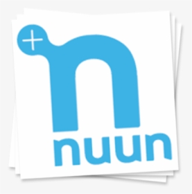 Blue Nuun Logo Temporary Tattoos - Nuun, HD Png Download, Free Download
