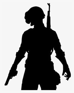 Pubg, Computer Game, Counter Strike, Tommy, Gun - Pubg Silhouette, HD Png Download, Free Download