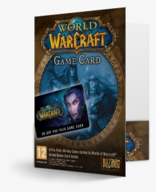 World Of Warcraft 60 Day Pre-paid Game Card - World Of Warcraft 60 Day Game, HD Png Download, Free Download