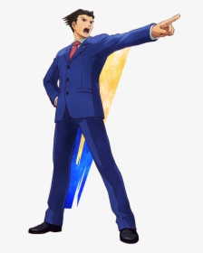 Universe Of Smash Bros Lawl - Phoenix Wright Project X Zone 2, HD Png Download, Free Download