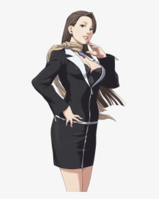 Transparent Phoenix Wright Png - Phoenix Wright Mia Fey, Png Download, Free Download