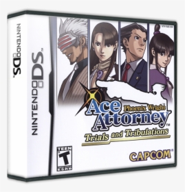 Transparent Phoenix Wright Png - Trials And Tribulations Ds, Png Download, Free Download