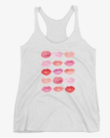 Kisses Shirt Mockup Front Flat Heather-white - Ballerina In Training Shirt, HD Png Download, Free Download