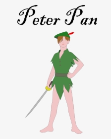 Peter Pan By Nk Title - Peter Pan Original Png, Transparent Png, Free Download