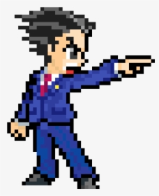 Phoenix Wright - Ace Attorney - Cartoon - Cartoon, HD Png Download, Free Download