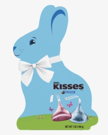 Hershey Kisses Milk Chocolate Easter Bunny Gift Box - Reese's Peanut Butter Cup Bunny, HD Png Download, Free Download