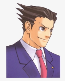 Transparent Phoenix Wright Png - Phoenix Wright Happy, Png Download, Free Download