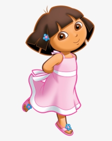 Dora The Explorer Dora Pink, HD Png Download, Free Download