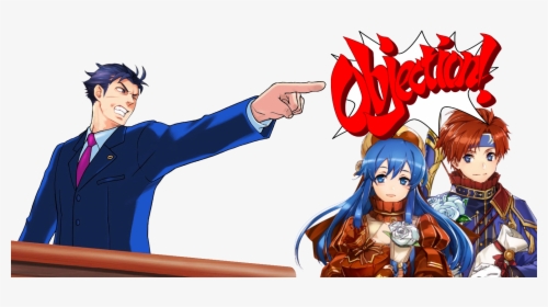 Phoenix Wright Objection, HD Png Download, Free Download