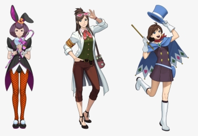 Ace Attorney Spirit Of Justice Ema, HD Png Download, Free Download