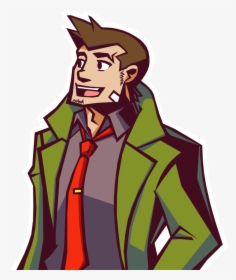 Ace Attorney Apollo Justice - Ghost Trick Ace Attorney Sprite, HD Png Download, Free Download