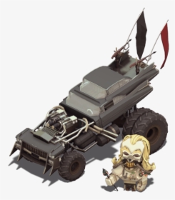 Mad Max Gigahorse Immortan Joe 3d Illustration Gigahorse - Scale Model, HD Png Download, Free Download