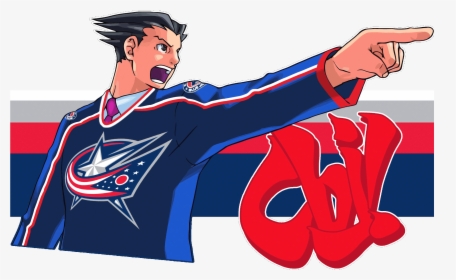 Phoenix Wright Objection , Png Download - Phönix Wright, Transparent Png, Free Download