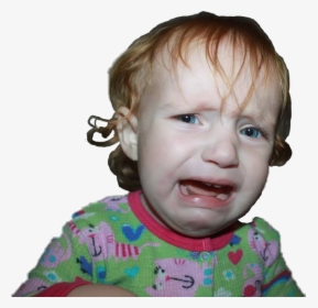 Transparent Baby Head Png - Crying Kid Png, Png Download, Free Download