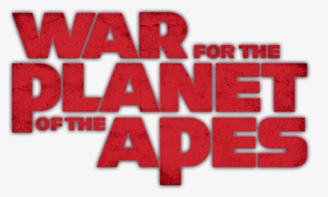 War For The Planet Of The Apes Logo Png - War For The Planet Of The Apes Title, Transparent Png, Free Download